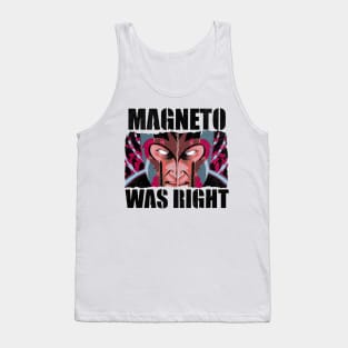 Magneto was Right Vintage Tank Top